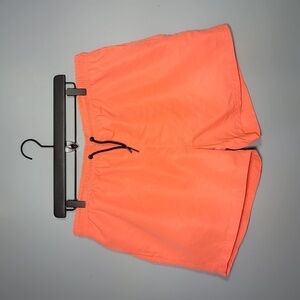 PRIMARK Neon Orange Sherbet Swim Trunks
